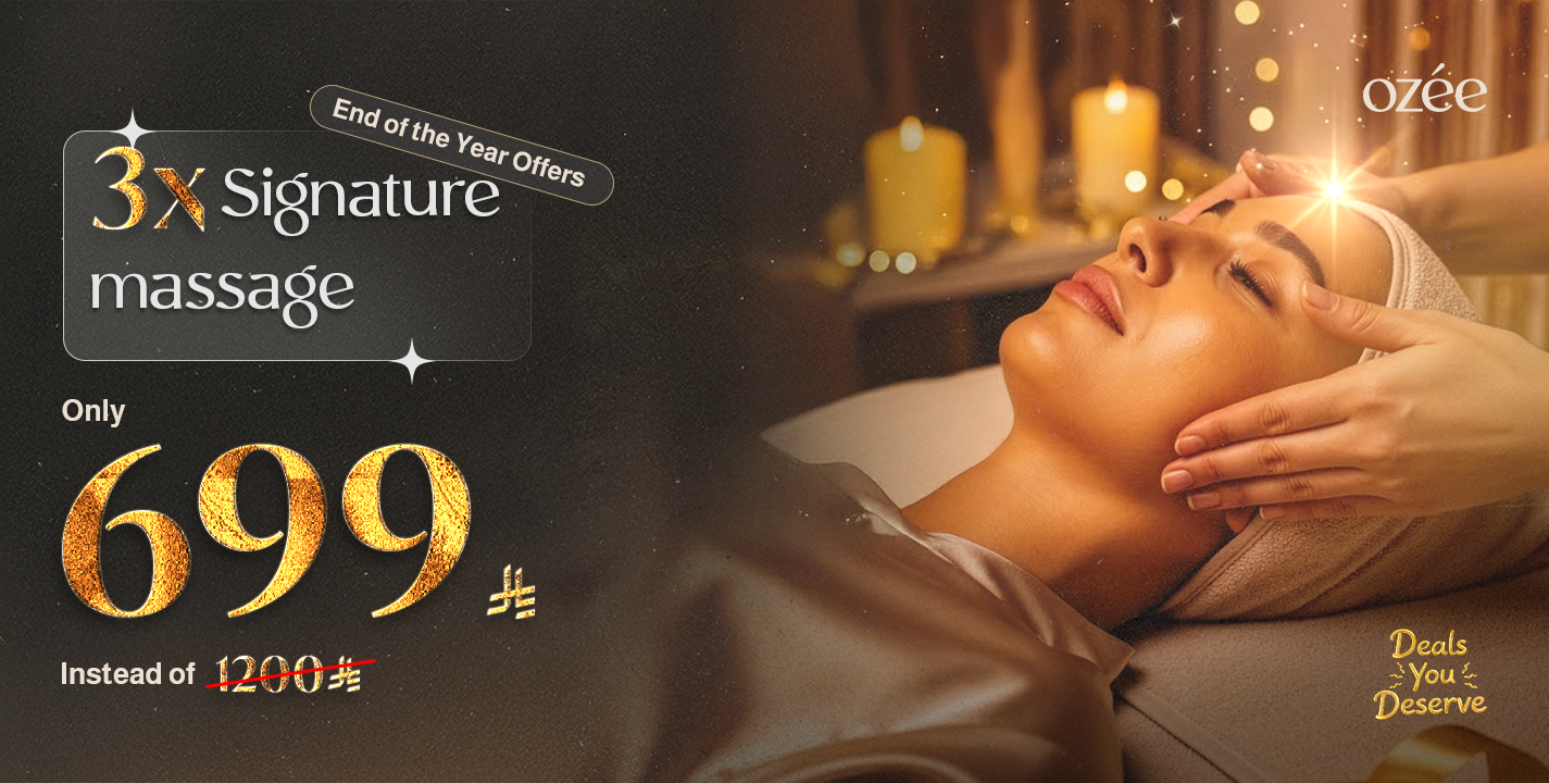 Ozée Signature Massage Offer
