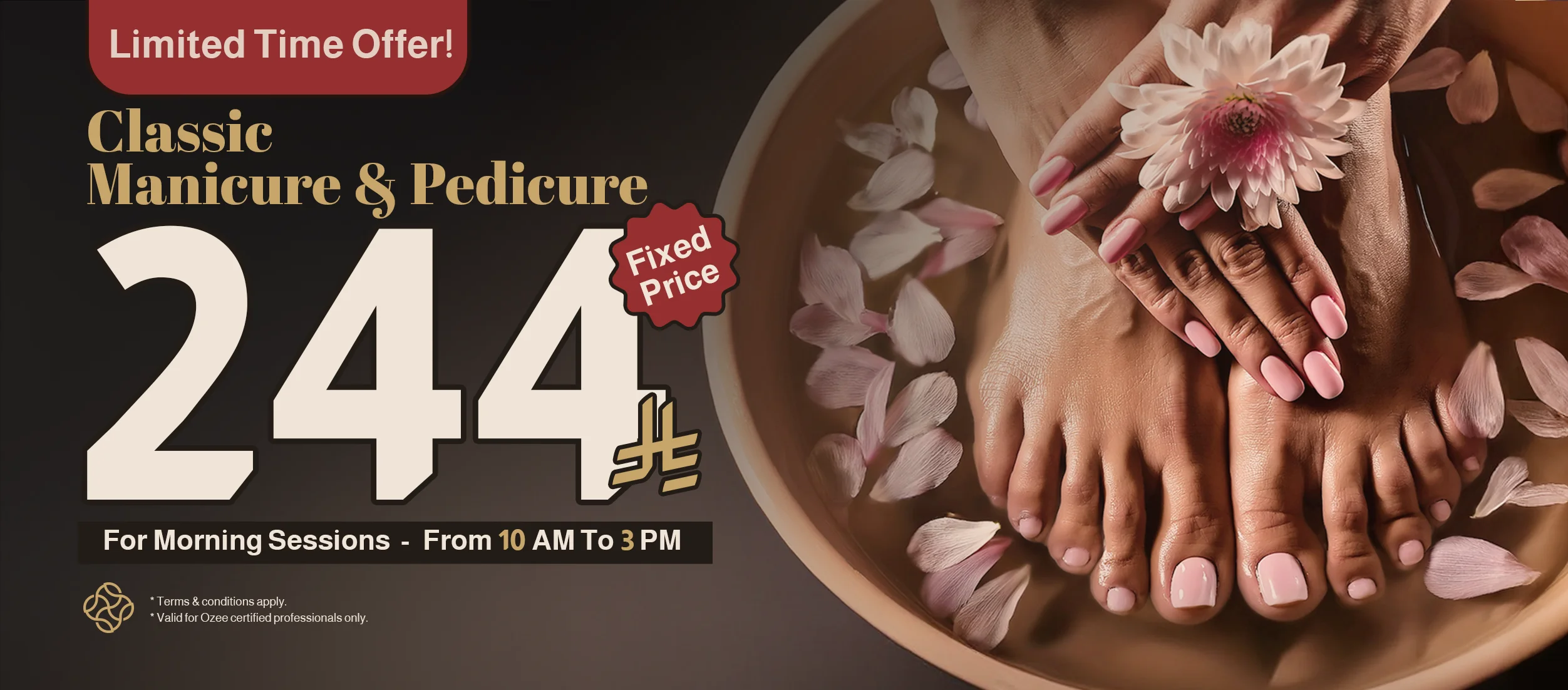Classic Manicure and Pedicure