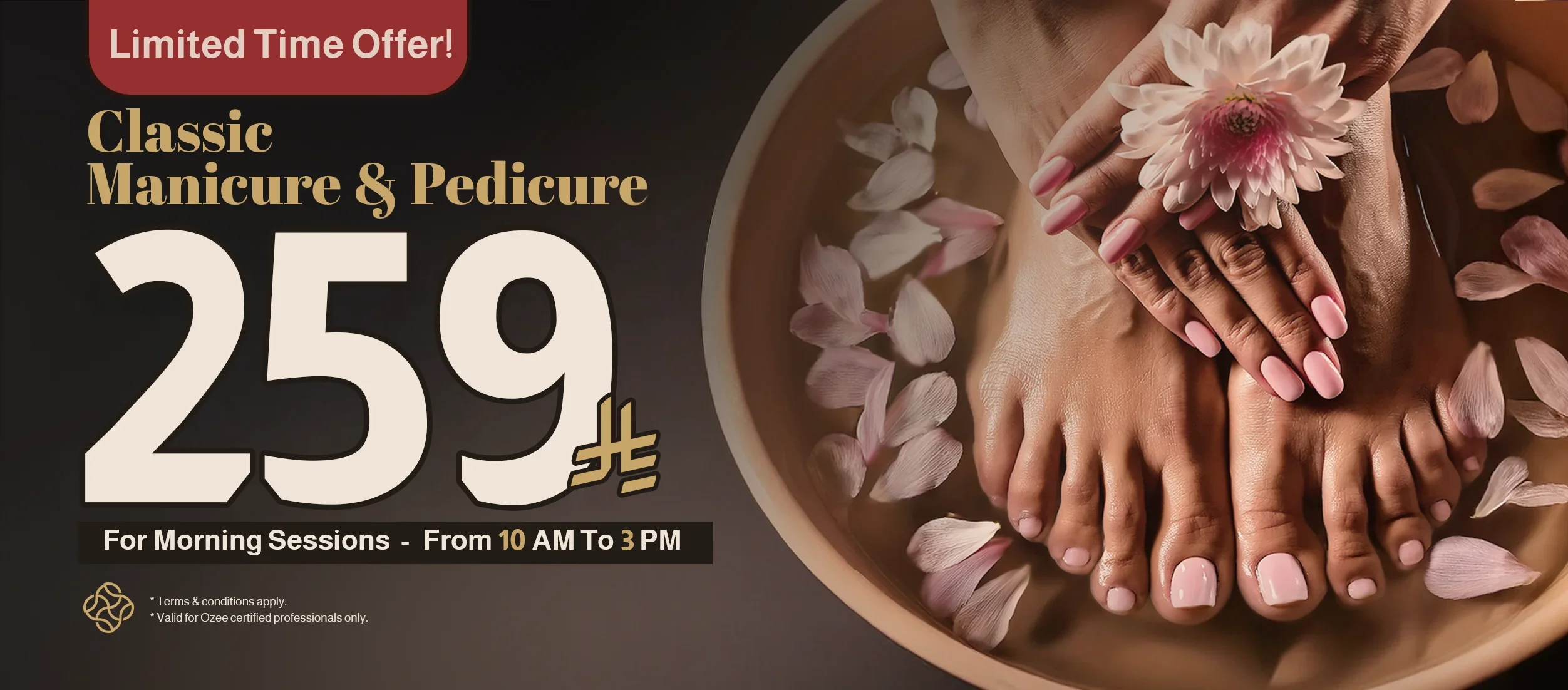 Classic Manicure and Pedicure