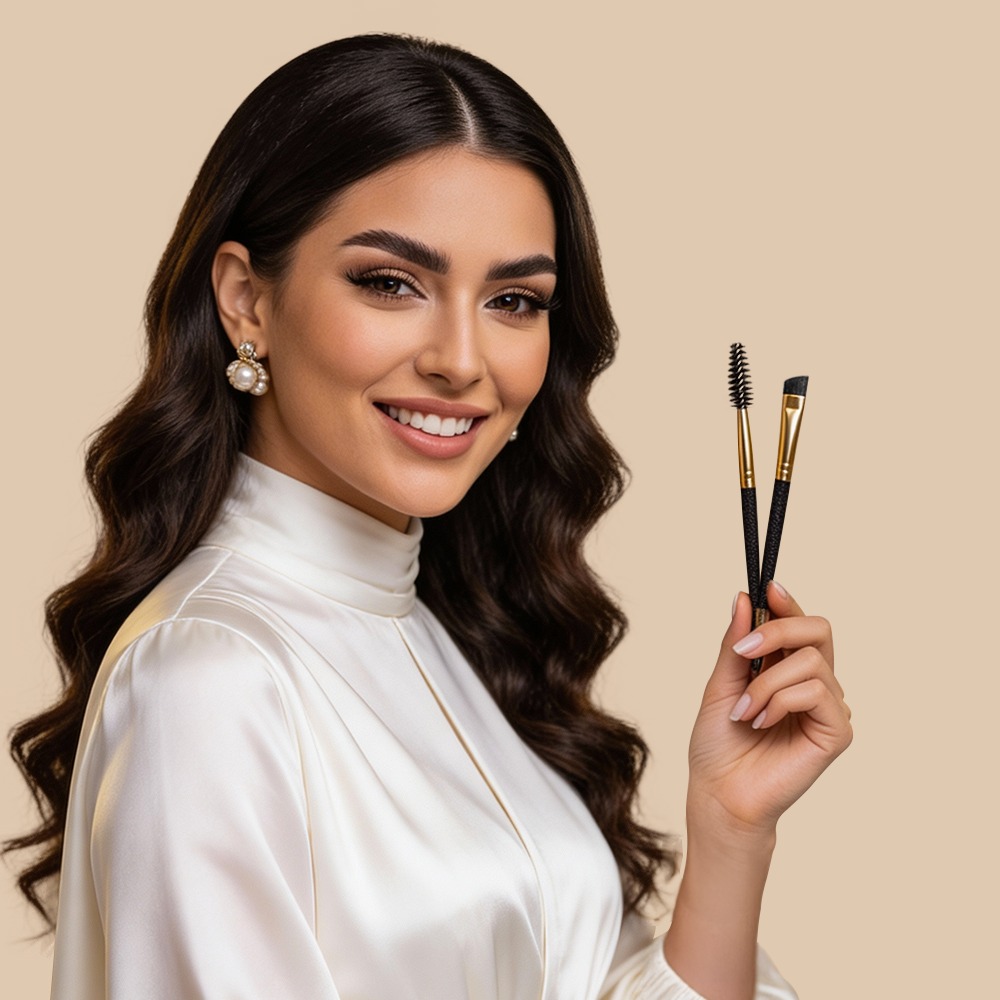 الحواجب والرموش