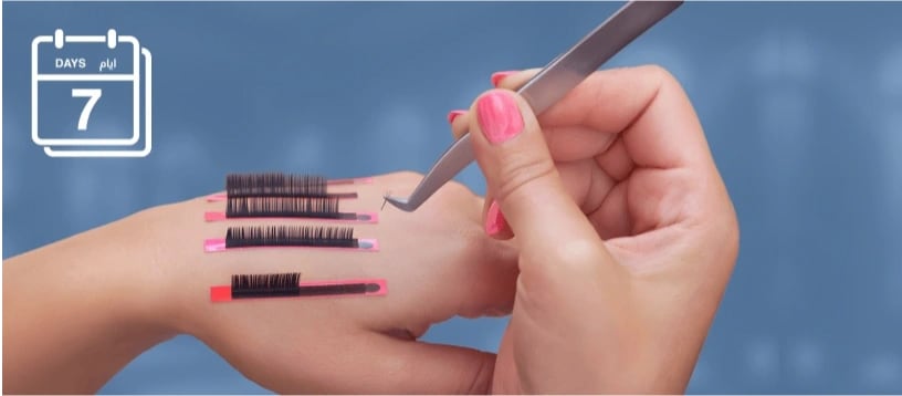 احصلي على رموش ساحرة تدوم أسبوعًا مع خدمة تركيب رموش أسبوعية!