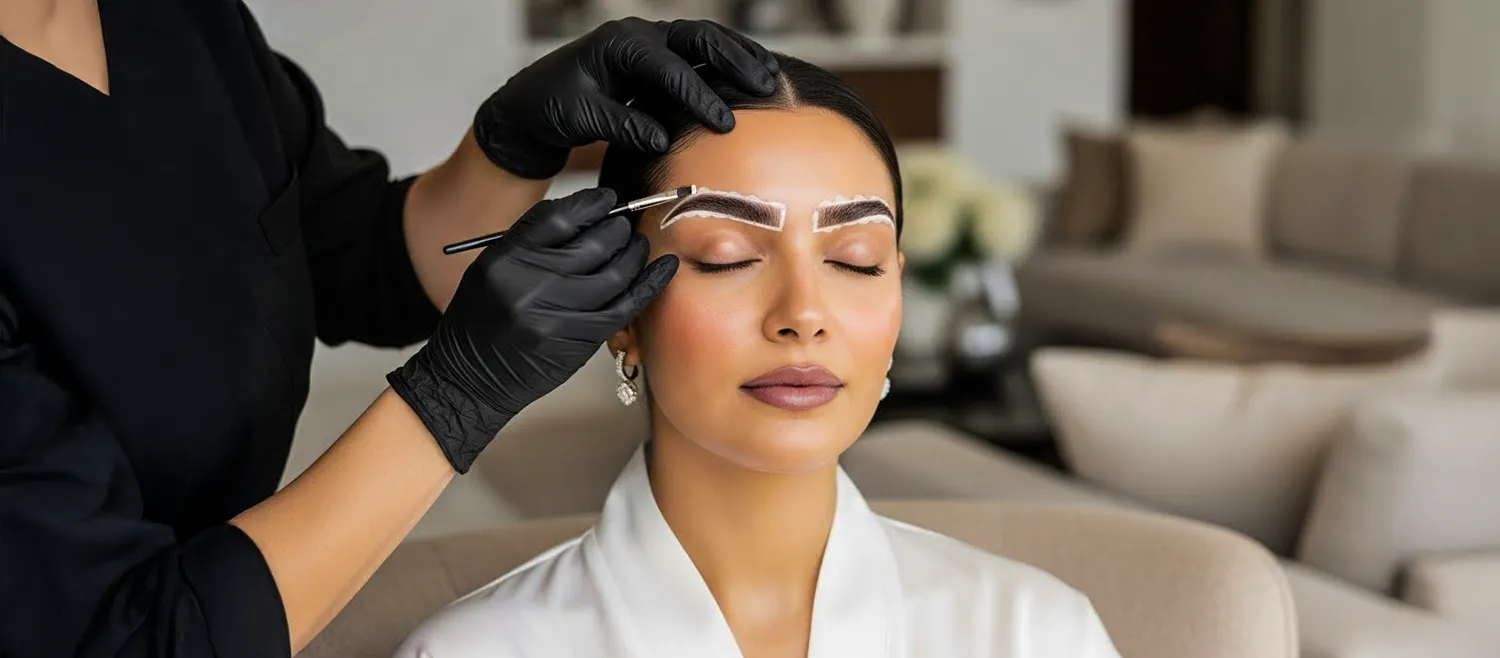 تشقير حواجب