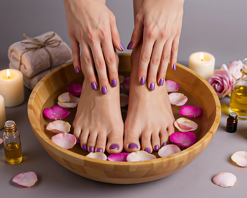 Signature Ozee Manicure & Pedicure