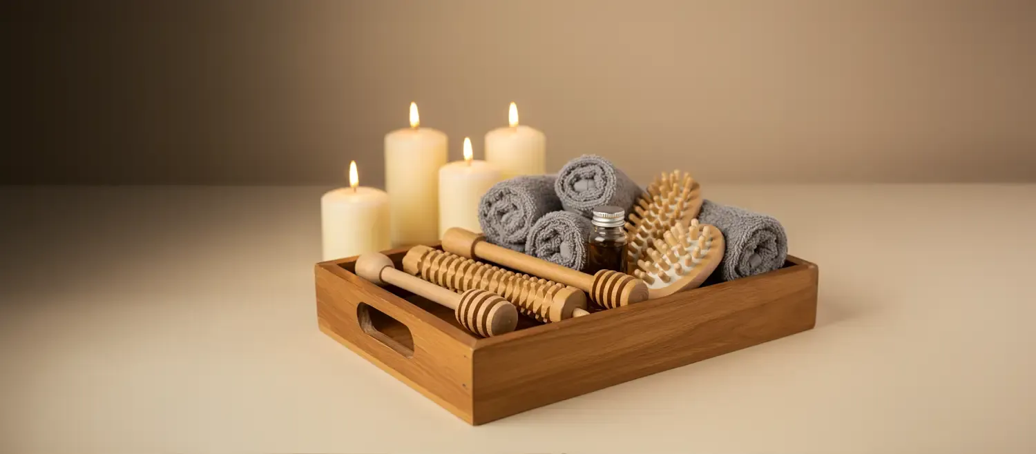 مساج الأخشاب