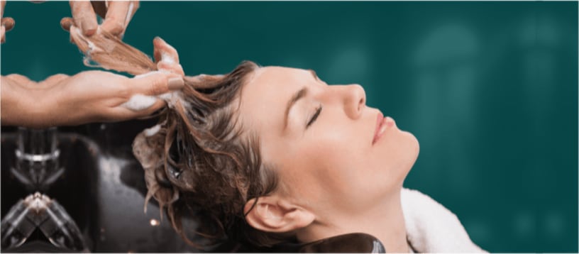 غسيل الشعر