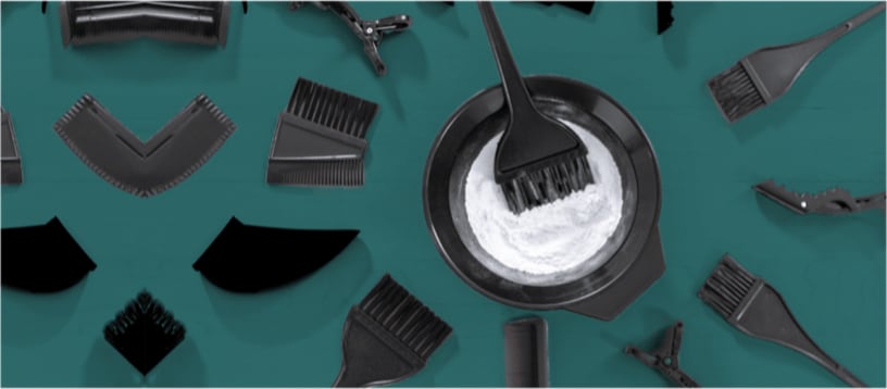 صبغة شعر لون غامق - خالية من الأمونيا