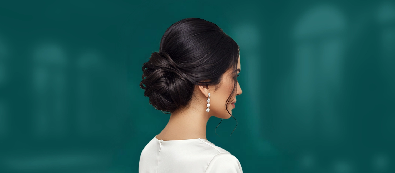 تسريحة الشعر المرفوعة