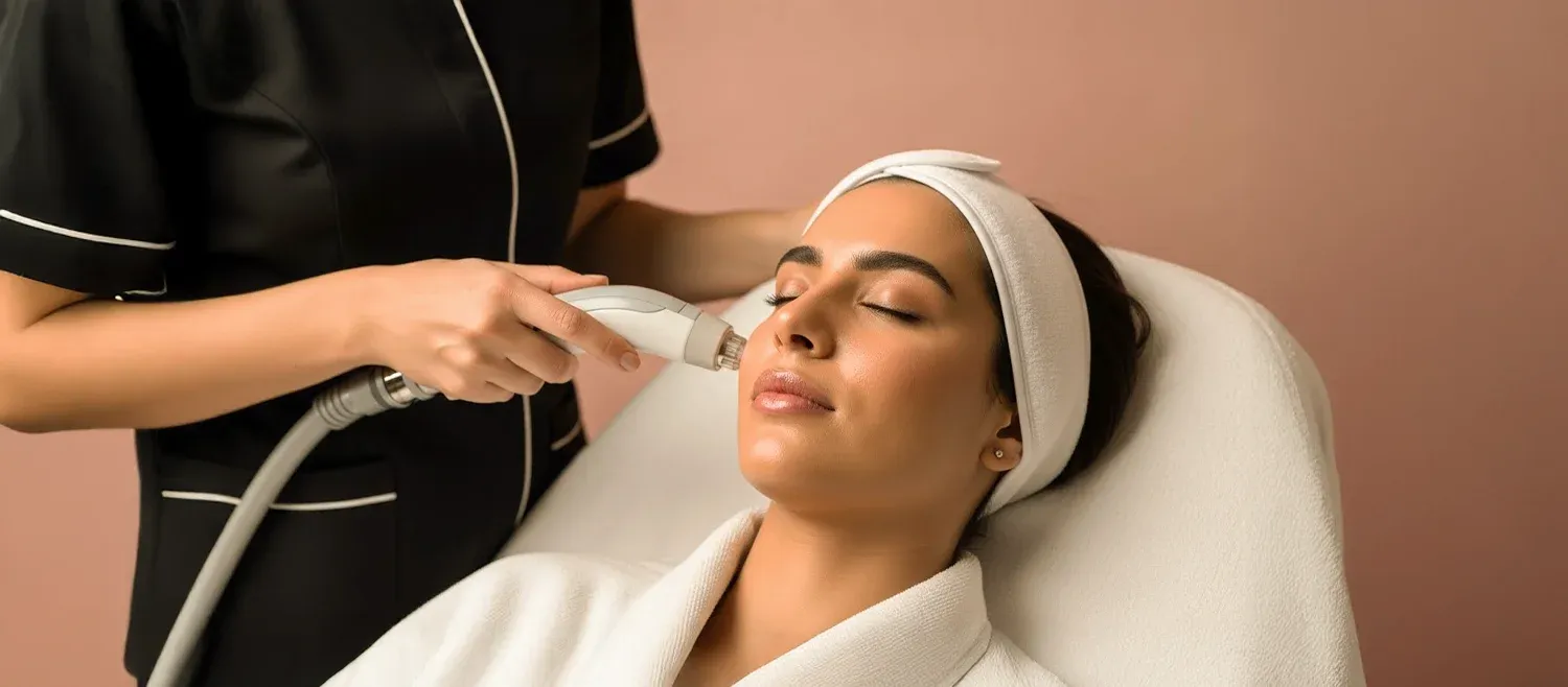 جلسة للبشرة الدهنية والمختلطة + ماسك