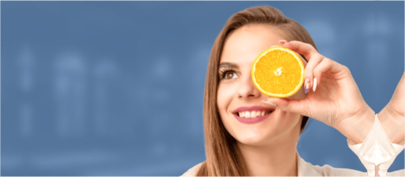 علاج فيتامين سي للتفتيح