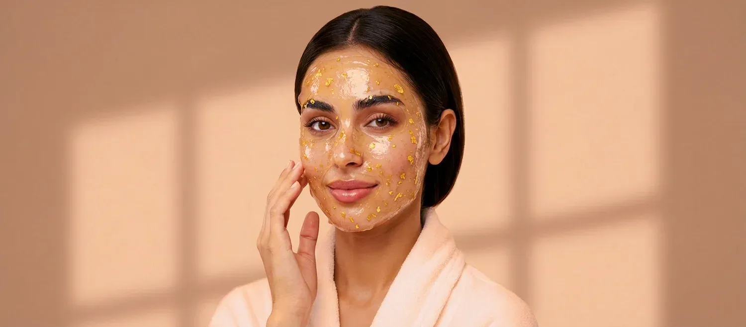 جلسة كليوبترا + ماسك الذهب ( للعروس )