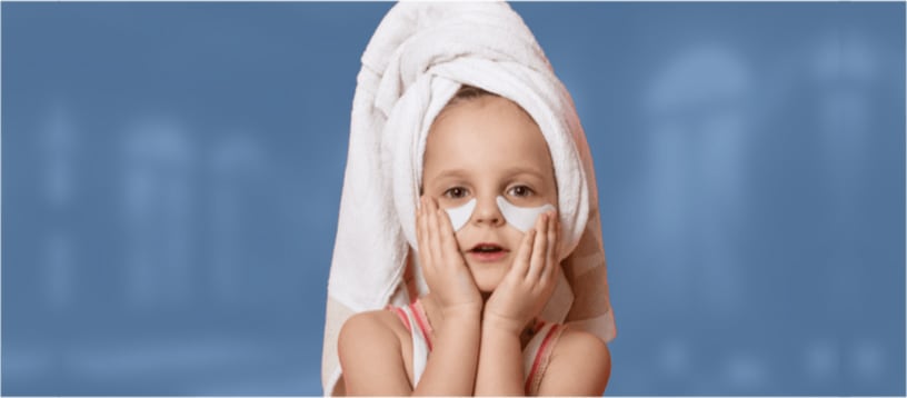 العناية ببشرة البنات الصغيرات وفوائدها